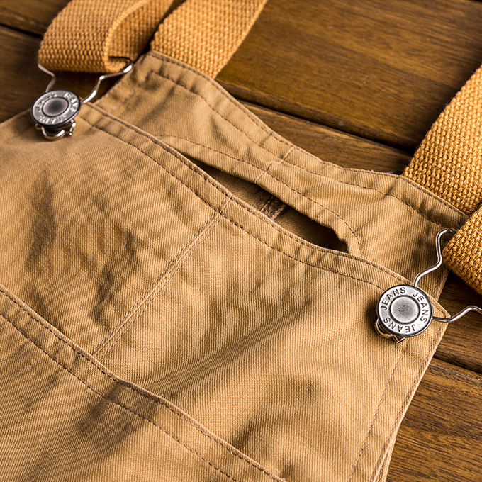 90s Vintage Casual Multi-Pocket Streetwear Jumpsuits Jogger Suspender Cargo Bib Workwear Unisex Overalls