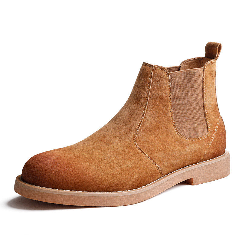 Chelsea Boots - Men's Genuine Leather Waterproof Casual Oxford Ankle Boots