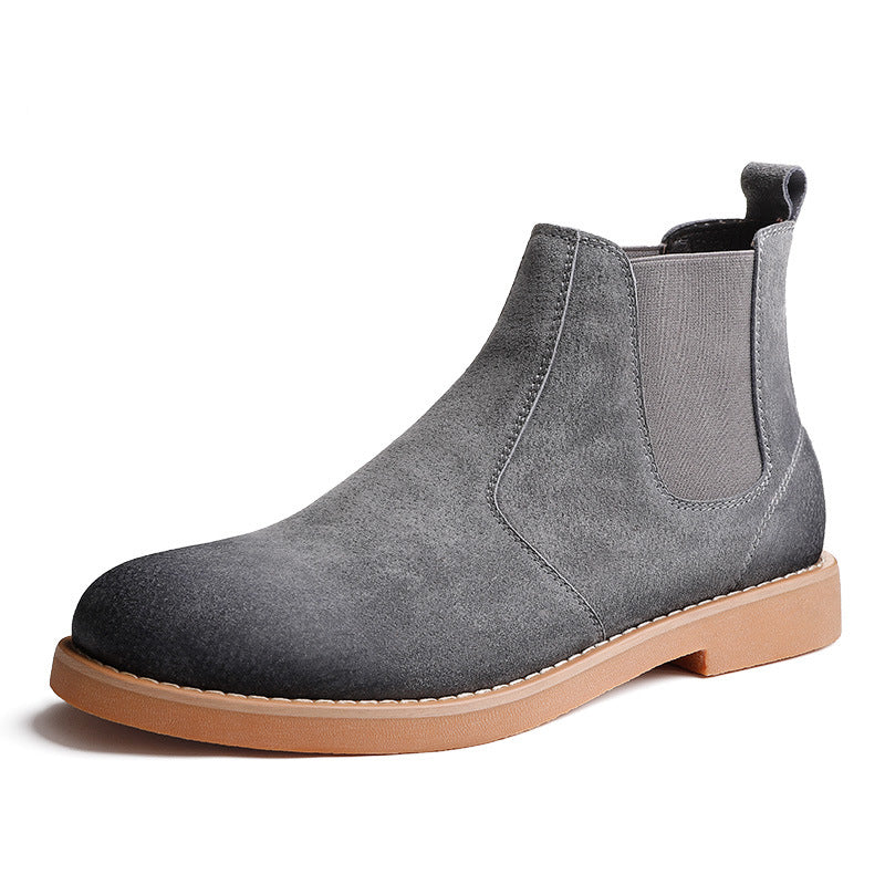 Chelsea Boots - Men's Genuine Leather Waterproof Casual Oxford Ankle Boots
