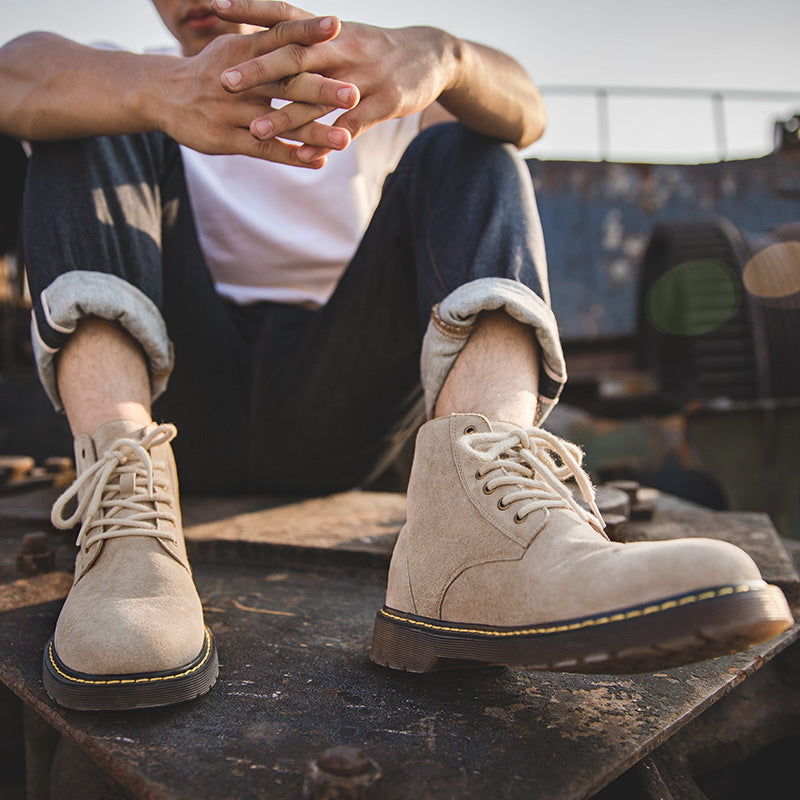 Vintage Boots - Men's Soft Toe Comfortable Work Boots