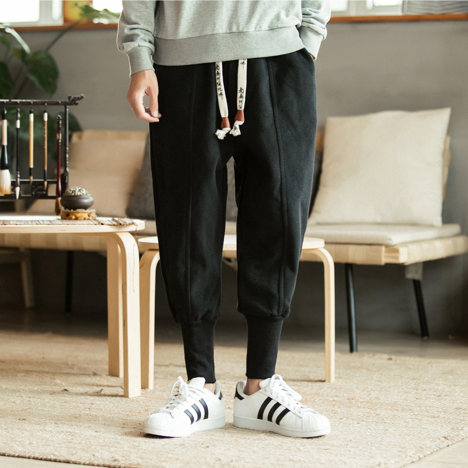 Japanese Plus Fleece Trousers