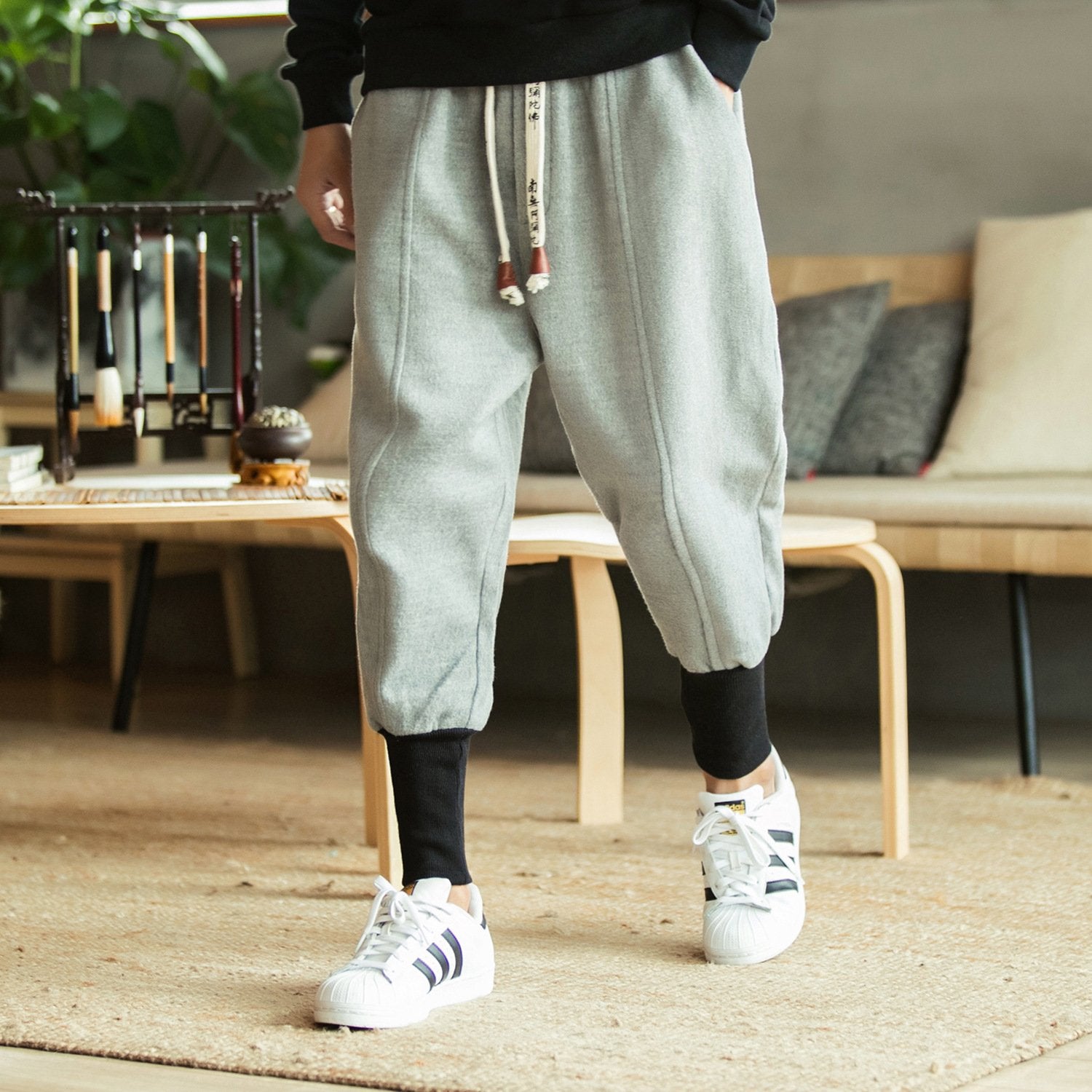 Japanese Plus Fleece Trousers