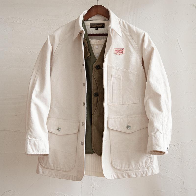 Retro Casual Artist Cargo Graffiti Jacket