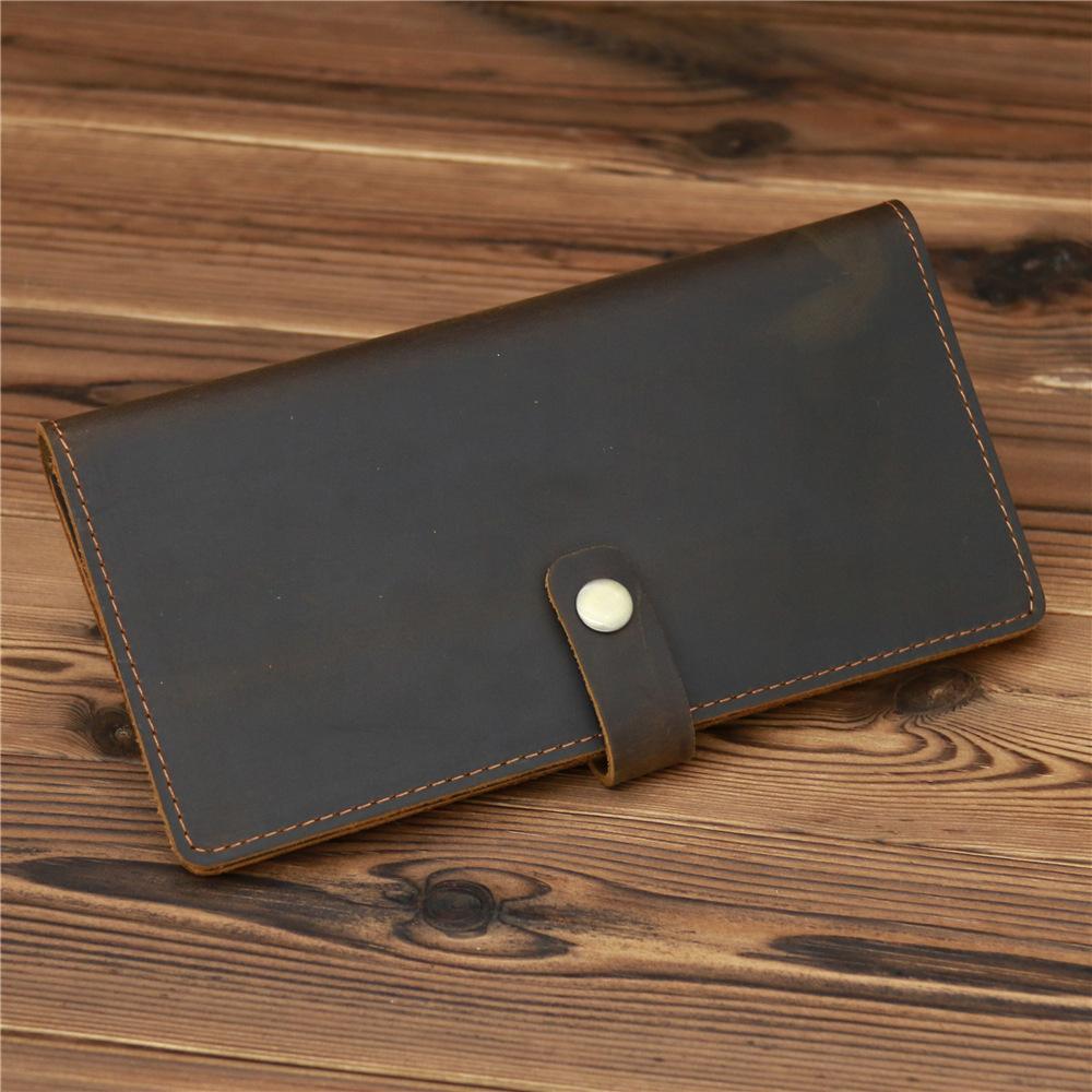 Retro Bifold Multi-card slot Leather Wallet