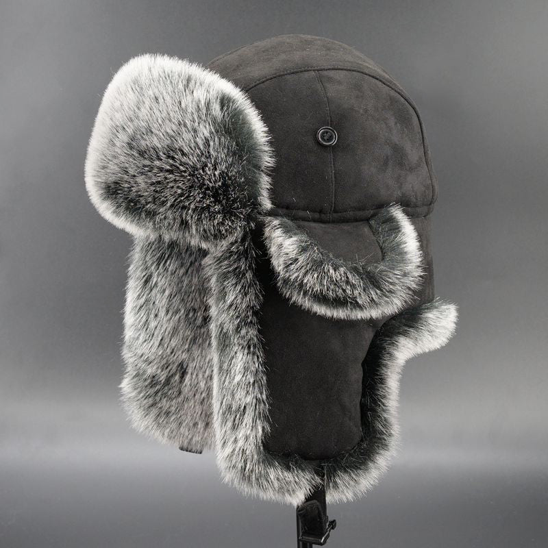 Outdoor Cold Winter Ear Protection  Fur Hat