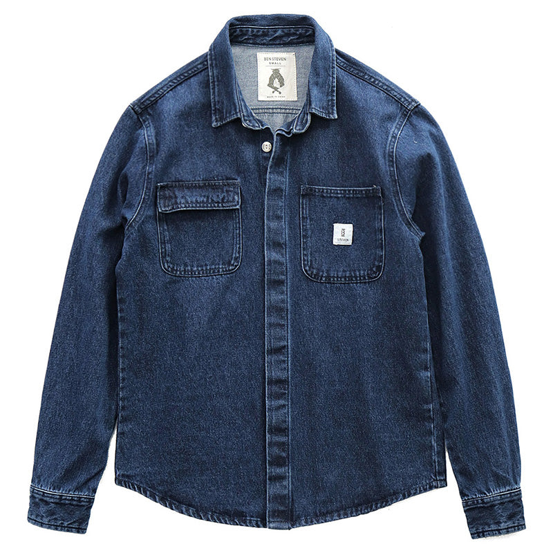 American Retro Heavy Denim Jacket