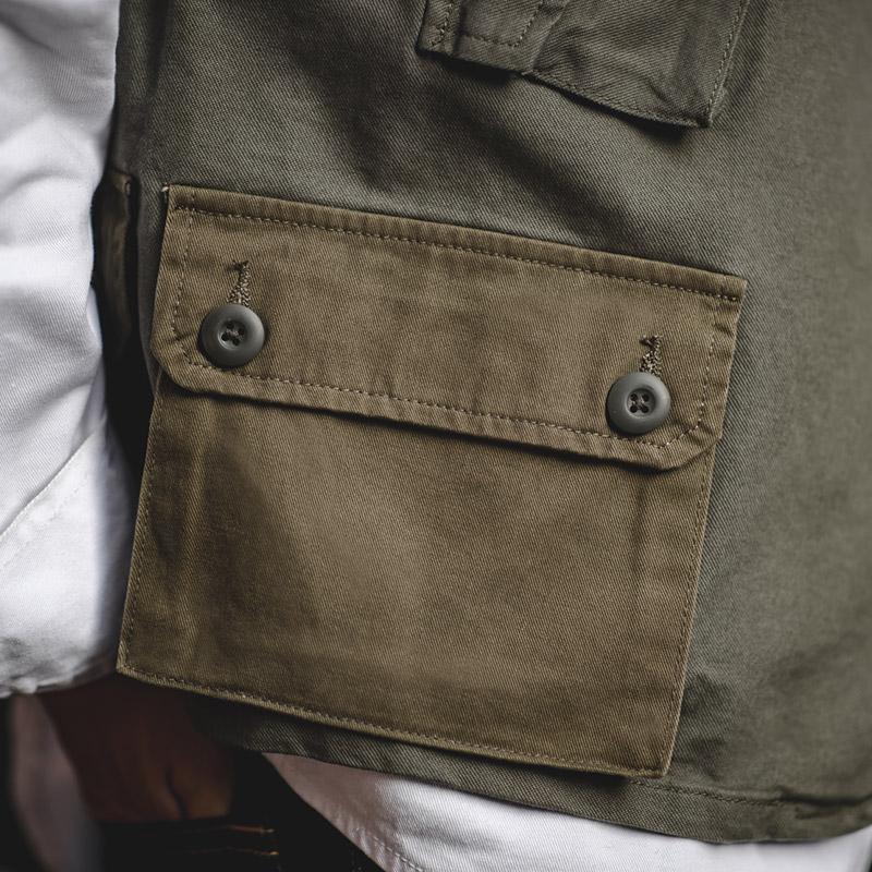 Japanese Retro Multi-pocket Tool Vest