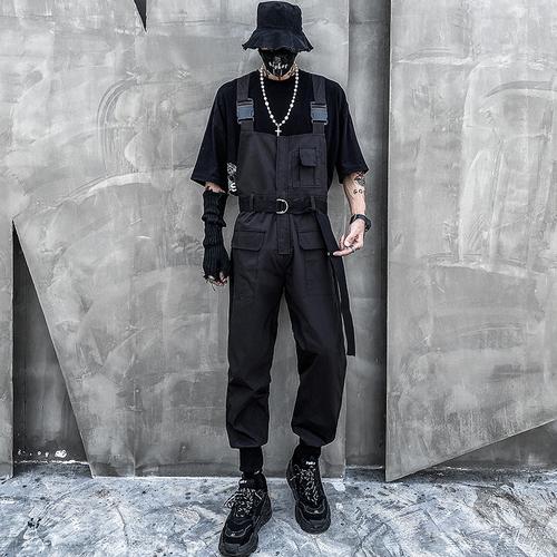 Men's Dark Overalls