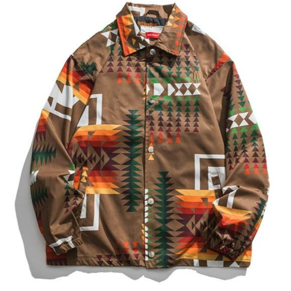 Men's American Vintage Street Single-breasted Loose Casual Jacket