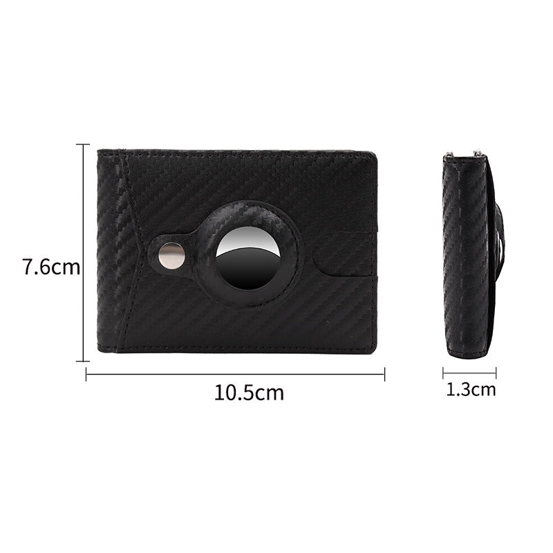 Airtag Wallet RFID Anti-magnetic Anti-theft Card Holder