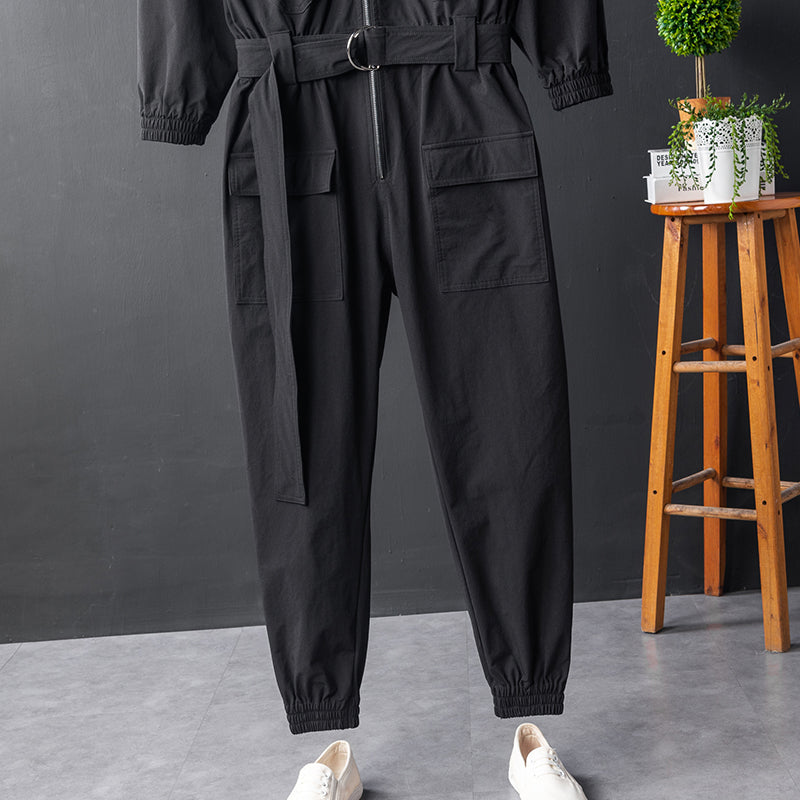 Men's Long Sleeve Coverall Cotton Blend