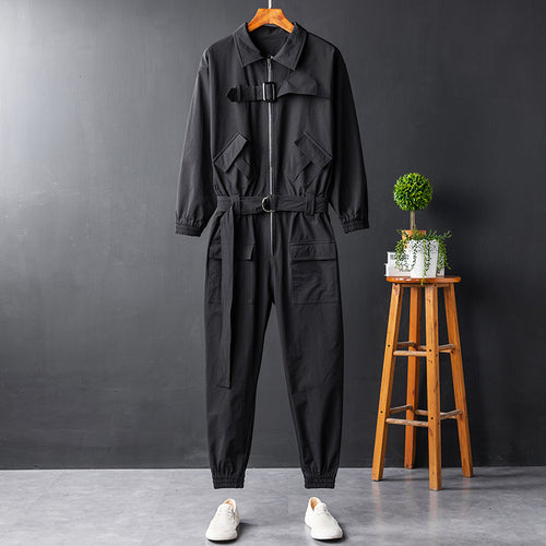 Men's Long Sleeve Coverall Cotton Blend