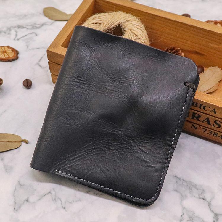 Mens Distressed Bifold Soft Vintage Wallet