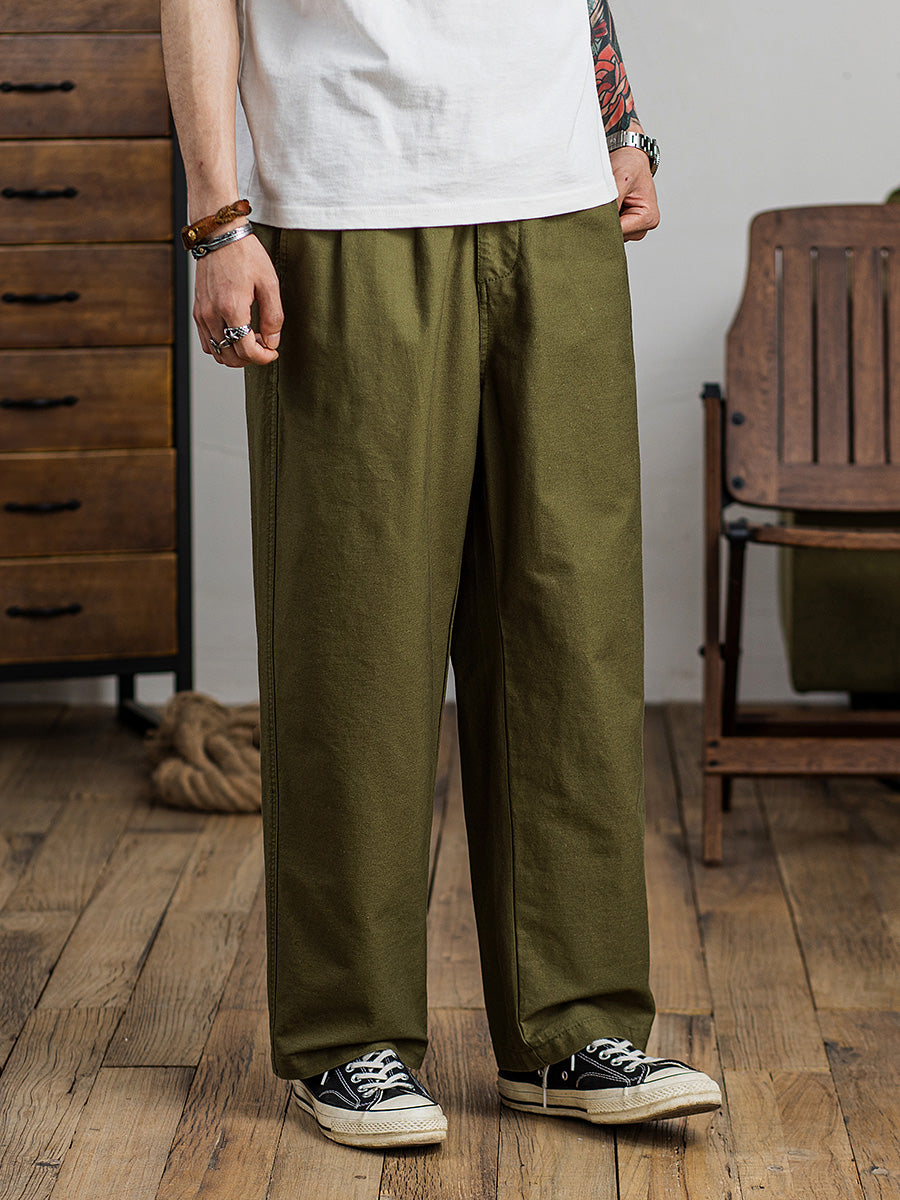 Gurkha Pants Men's American Retro Loose Casual Pants