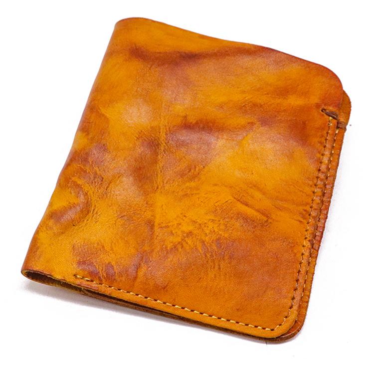 Mens Distressed Bifold Soft Vintage Wallet