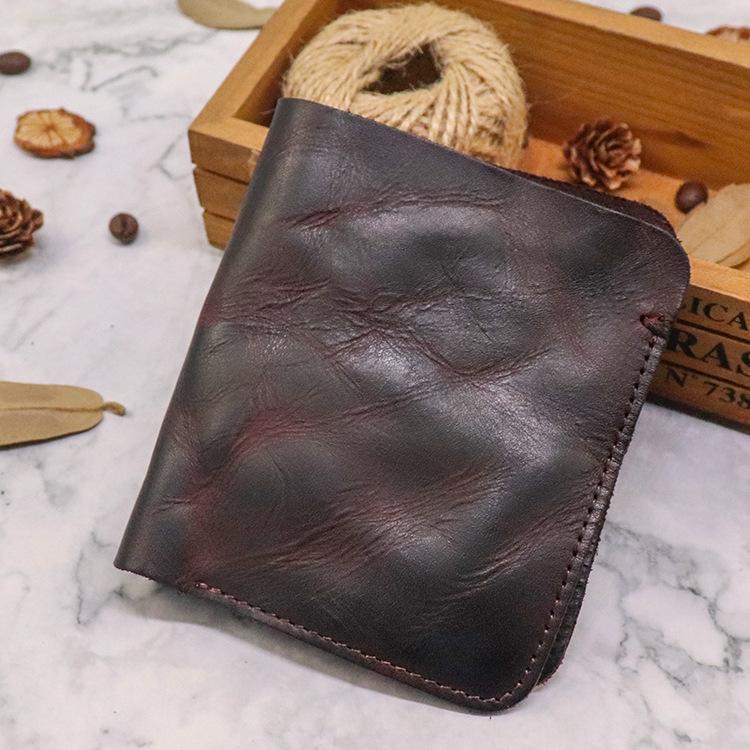 Mens Distressed Bifold Soft Vintage Wallet