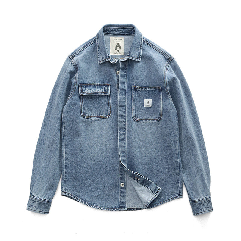 American Retro Heavy Denim Jacket