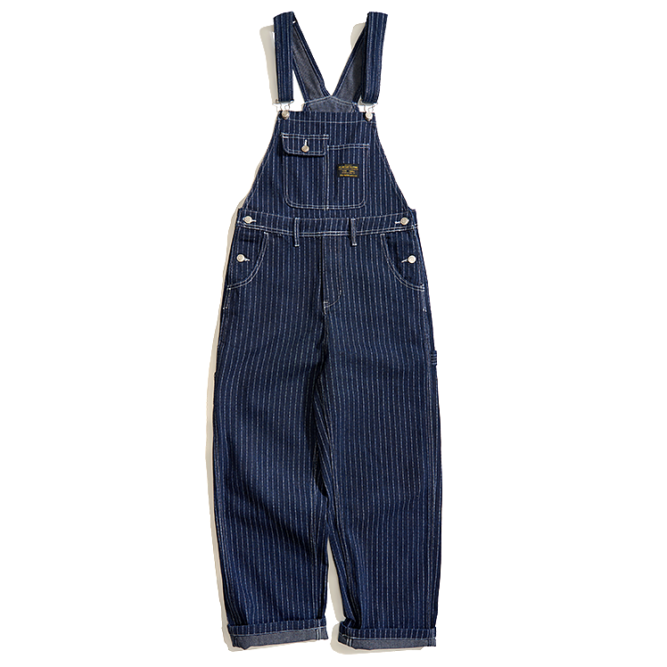 Winter Retro Denim Overalls