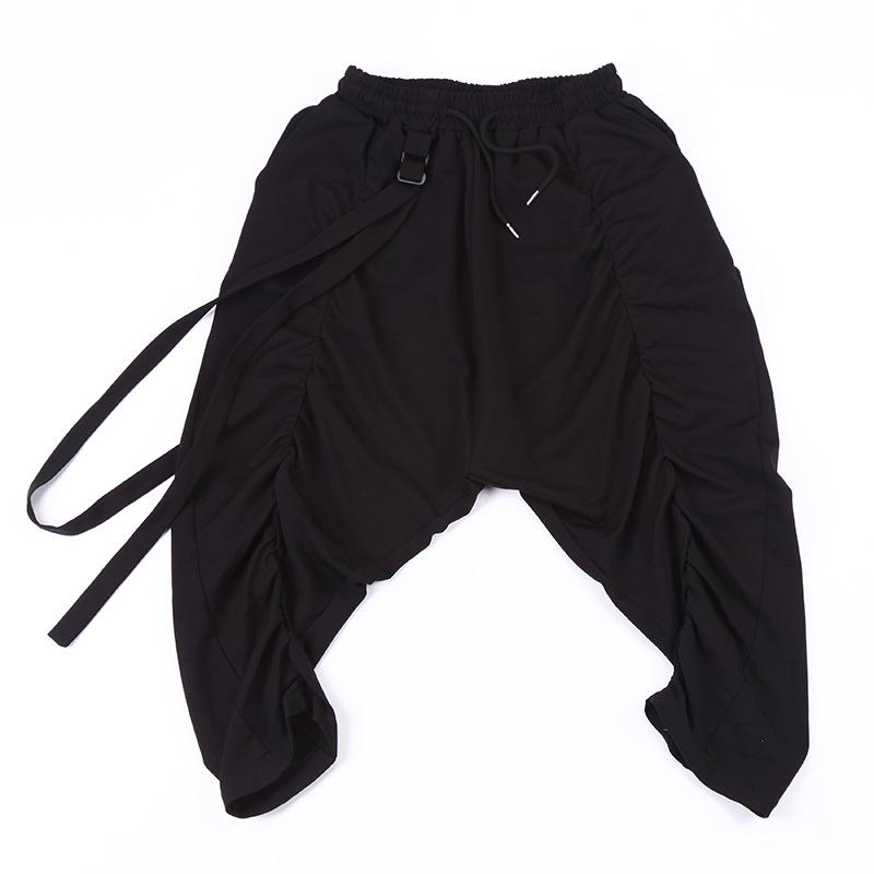 Men's Shrink Design Streamer Trousers