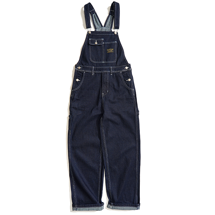 Winter Retro Denim Overalls