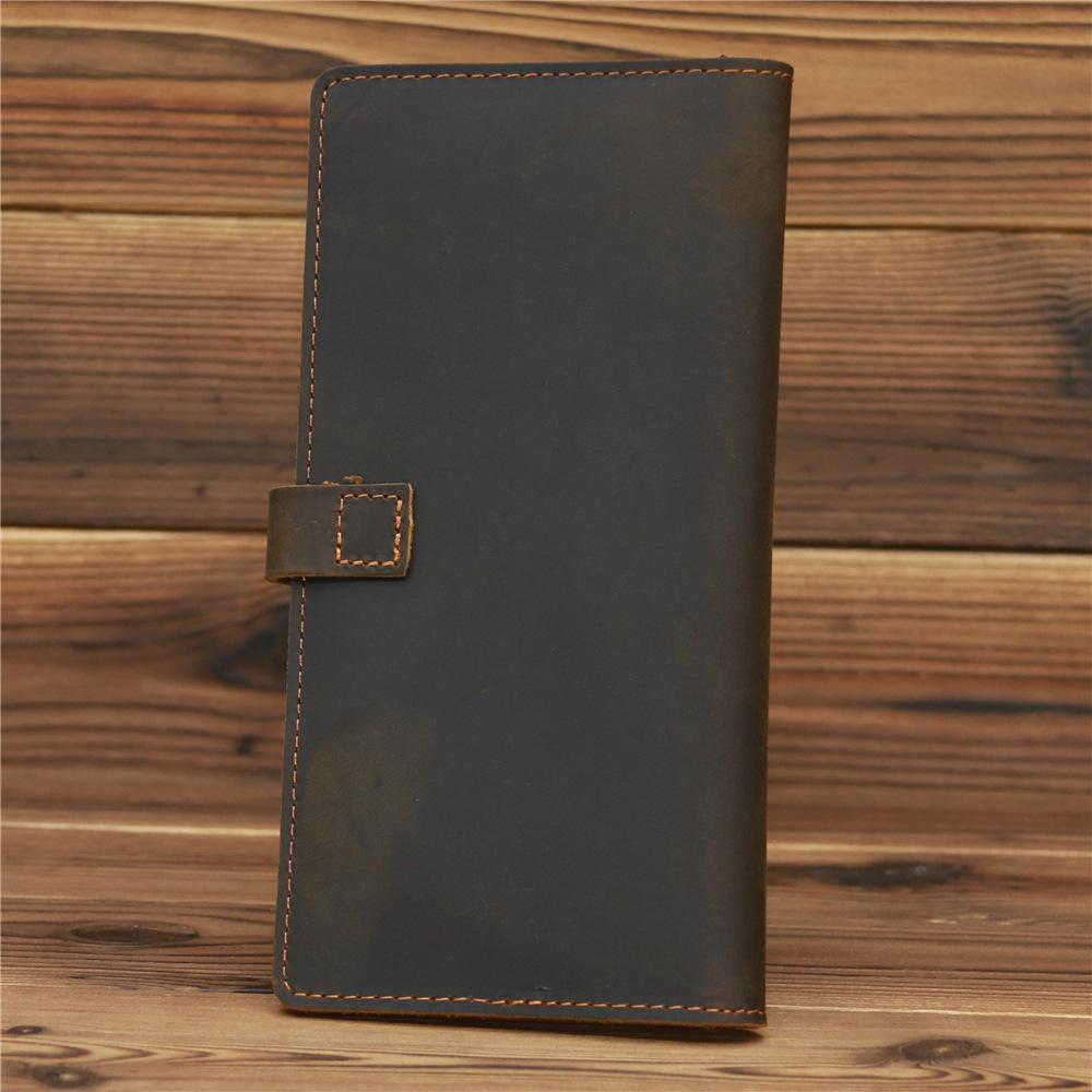 Retro Bifold Multi-card slot Leather Wallet