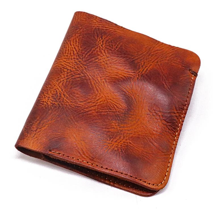 Mens Distressed Bifold Soft Vintage Wallet