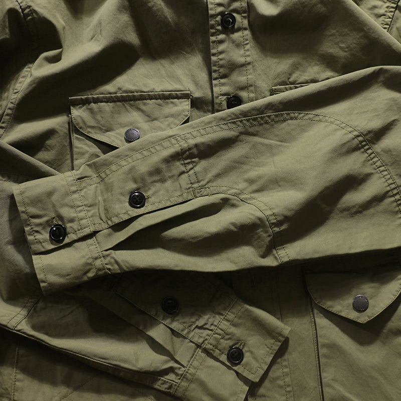 Men's M65 Field Jacket Outdoor Retro Loose Multi-pocket Shirt