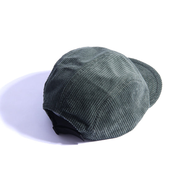 Vintage Corduroy Cap With Short Brim