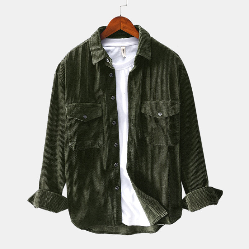 Men's Vintage Corduroy Shirt