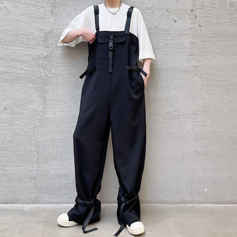 Men's Adjustable Baggy Strappy Jumpsuit