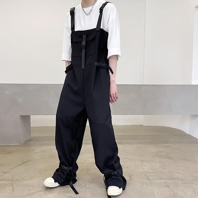 Men's Adjustable Baggy Strappy Jumpsuit