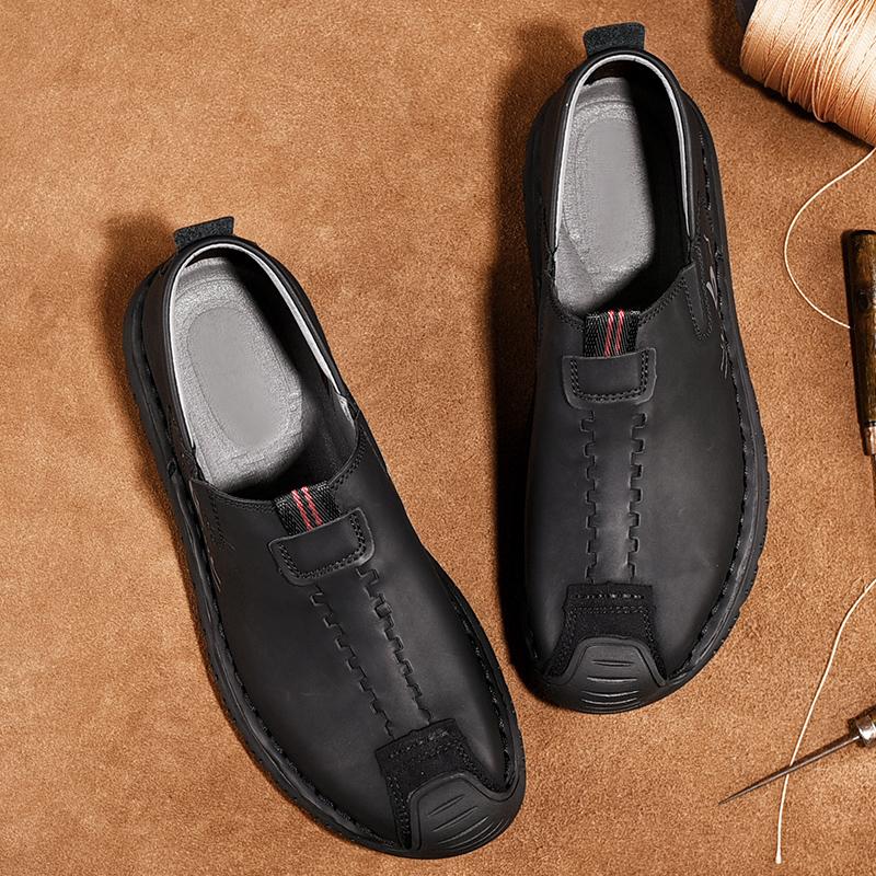 Men's Outdoor Hand-stitched Leather Shoes