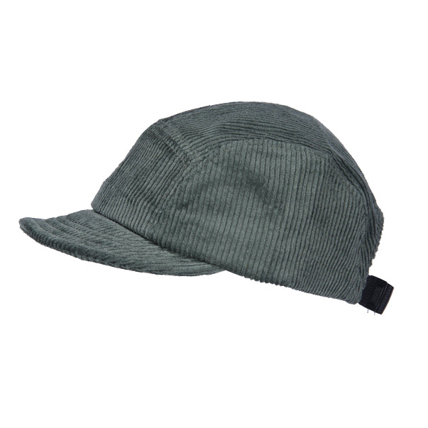 Vintage Corduroy Cap With Short Brim
