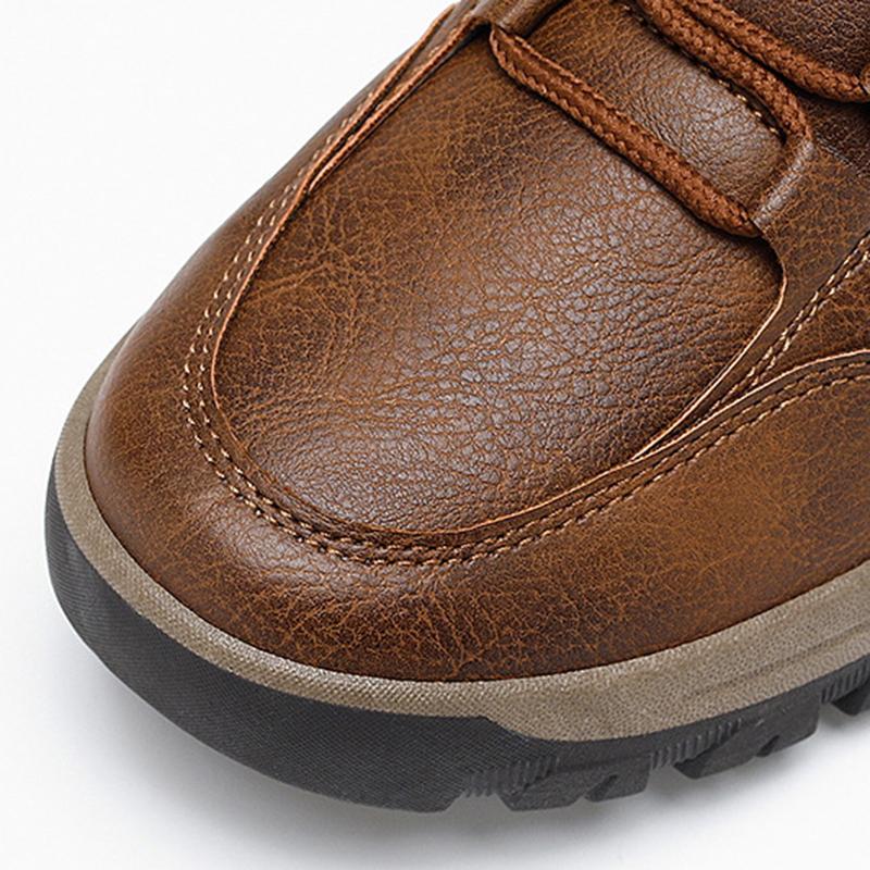 Men's High-top Anti-skid Warm Outdoor Shoes