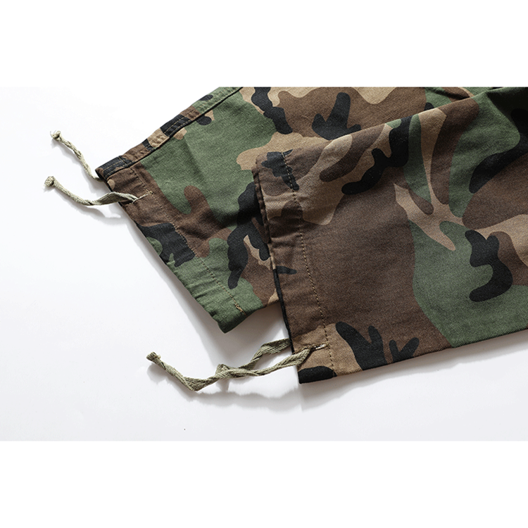 Japanese Retro Loose Camouflage Overalls