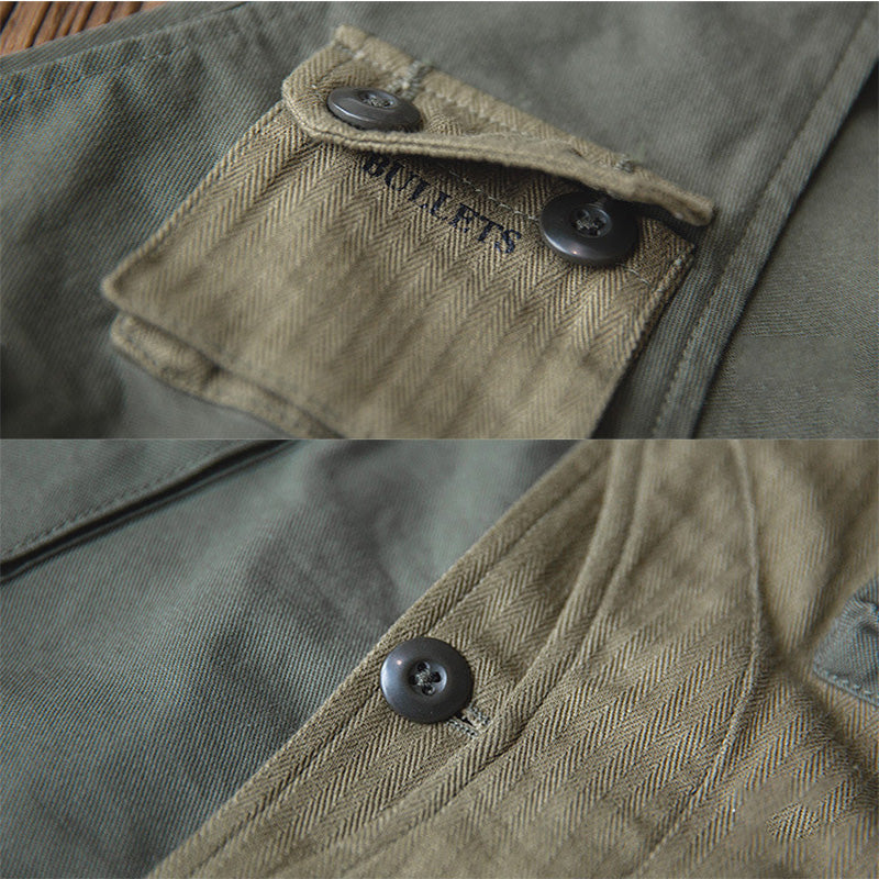 Classic Patchwork Multi-Pocket Tool Vest