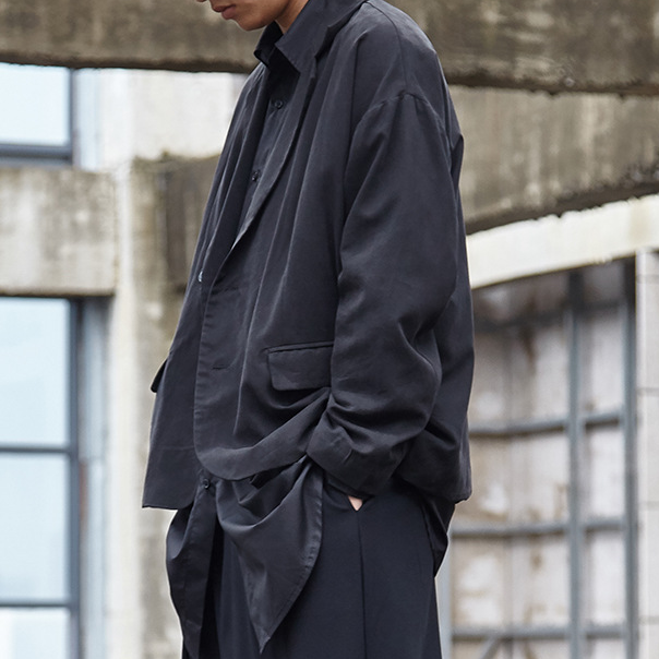 Men's Wide Drop Shoulder Blazer