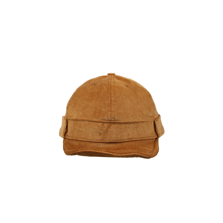 Corduroy Short Brim Baseball Cap