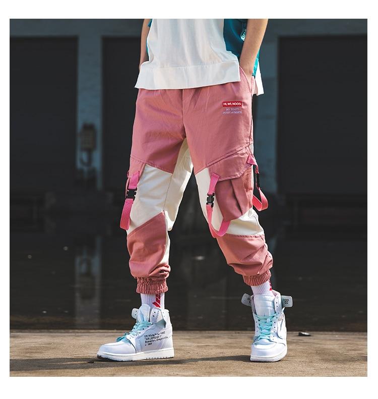 Streetwear Belt Cargo Pants