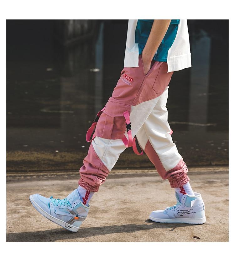 Streetwear Belt Cargo Pants