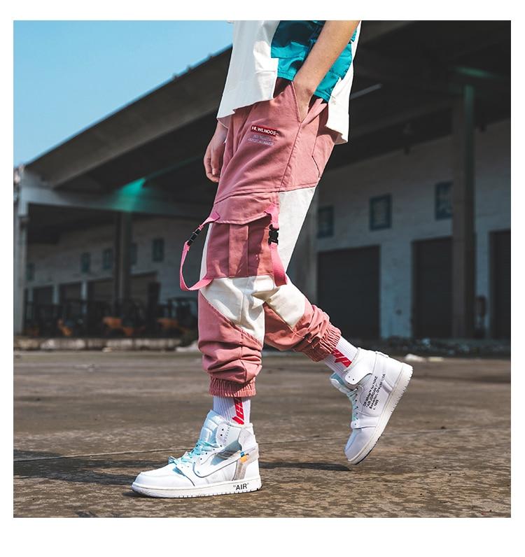 Streetwear Belt Cargo Pants
