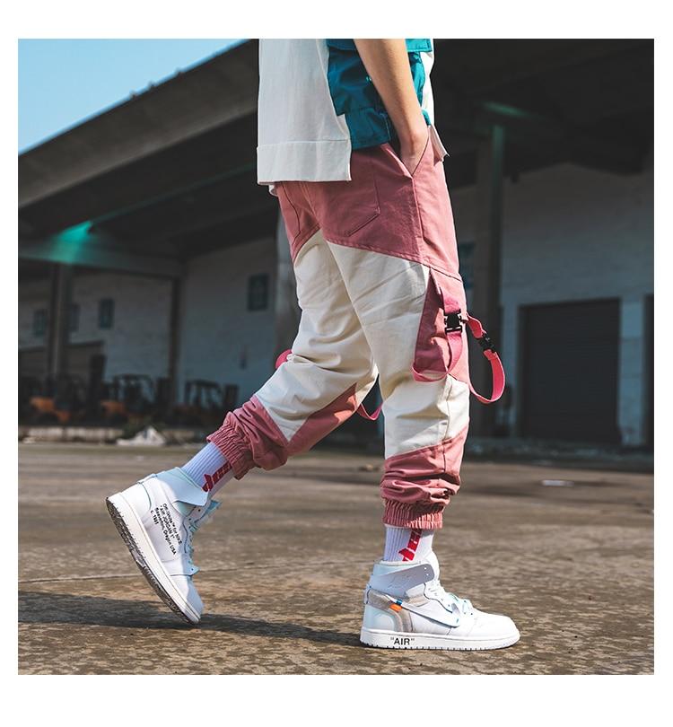 Streetwear Belt Cargo Pants